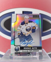 Alexander Nylander 2017-18 O-Pee-chee Rainbow Rookie Autograph